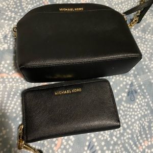 Michael Kors Purse/Wallet bundle